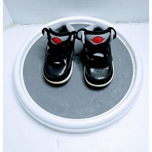 Nike Toddler Air Jordan 1 Retro Black/Red/White Shoes Size 5C
